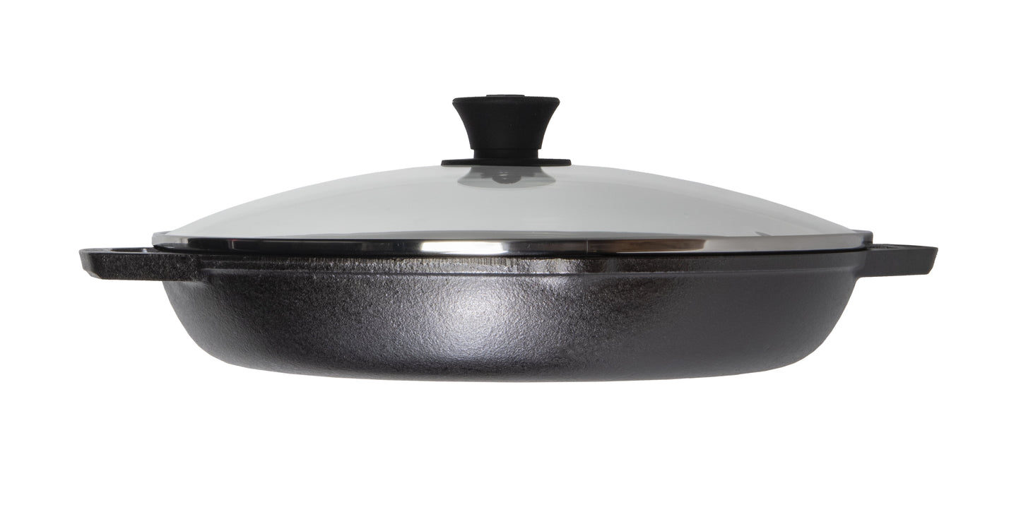 Lodge Cast Iron 12" Glass Lid