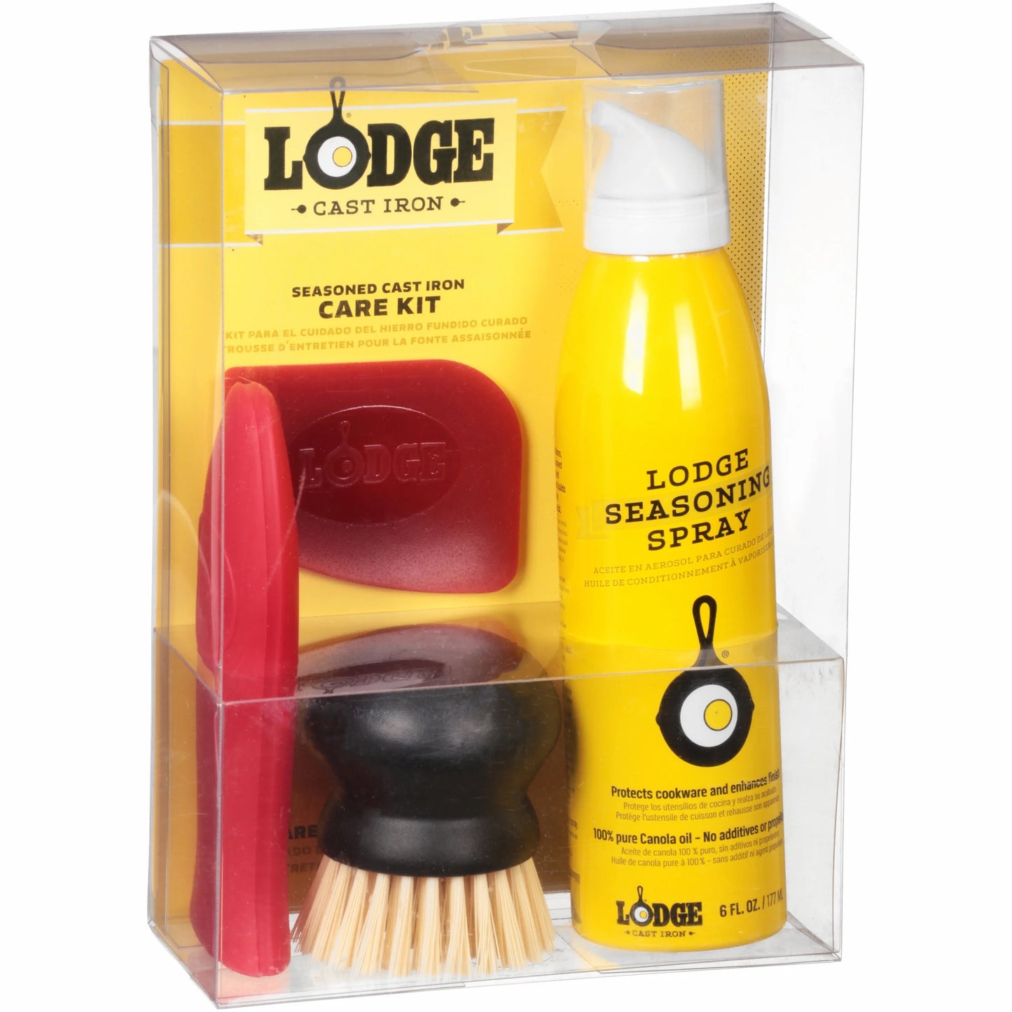 Lodge Cast Iron Seasoned Care Kit