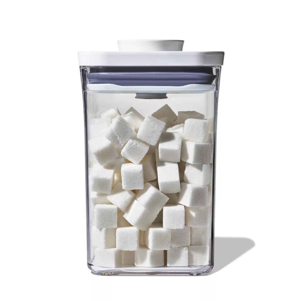 OXO POP 3Pc Plastic Food Storage Container Set Clear: Bpa-Free, Air Tight Seal, Dishwasher-Safe, Lifetime Warranty