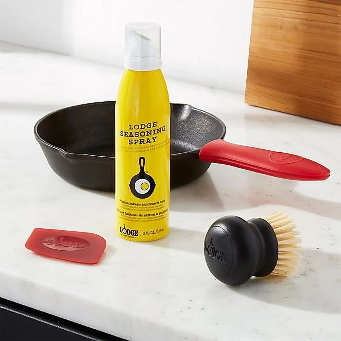 Lodge Cast Iron Seasoned Care Kit